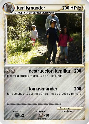 Pokemon familymander