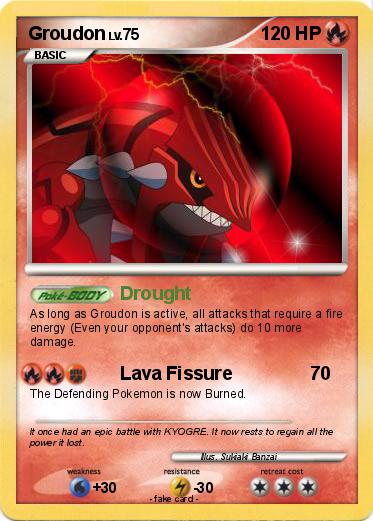 Pokemon Groudon