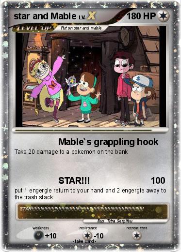 Pokemon star and Mable
