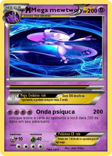 Pokemon Mega mewtwo y