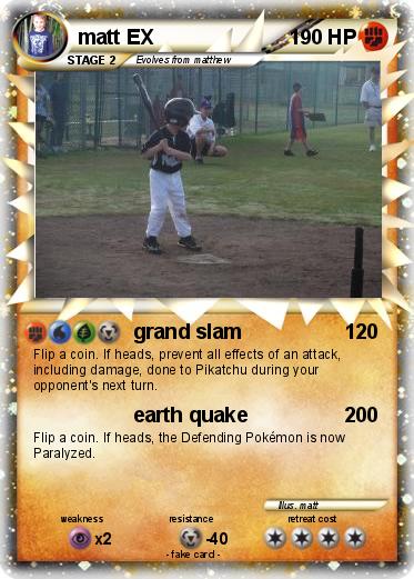 Pokemon matt EX