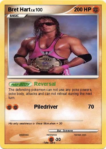 Pokemon Bret Hart