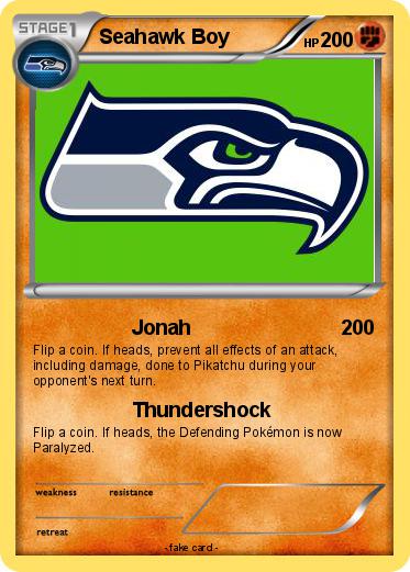 Pokemon Seahawk Boy
