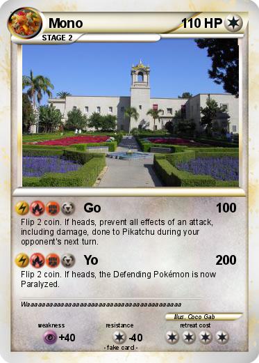 Pokemon Mono