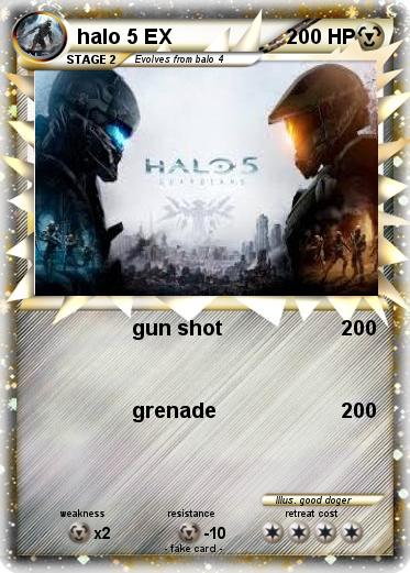 Pokemon halo 5 EX