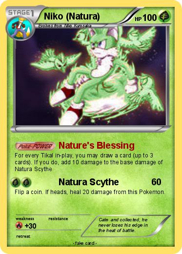 Pokemon Niko (Natura)