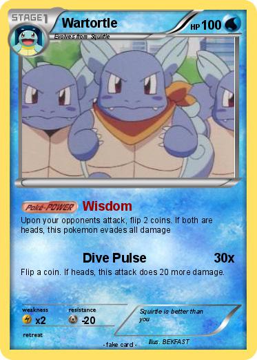 Pokemon Wartortle