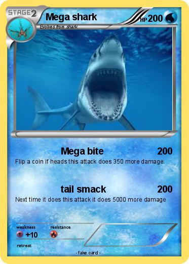 Pokemon Mega shark