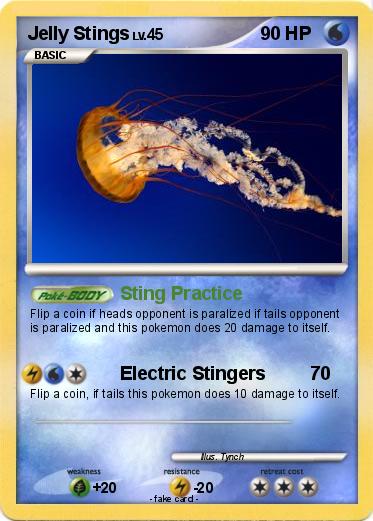 Pokemon Jelly Stings