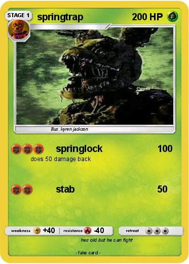 Pokemon springtrap