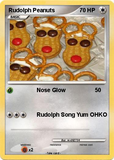 Pokemon Rudolph Peanuts