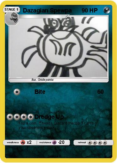 Pokemon Dazagian Spewpa
