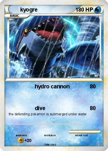 Pokemon kyogre