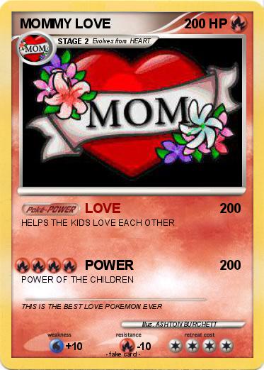 Pokemon MOMMY LOVE