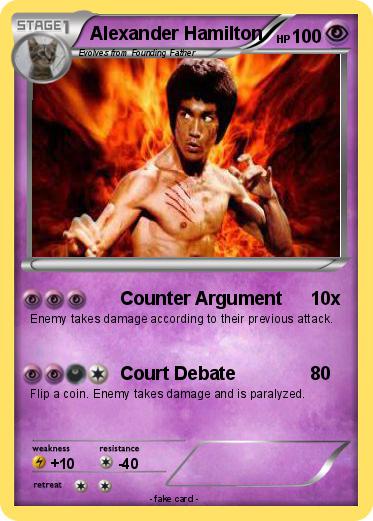 Pokemon Alexander Hamilton