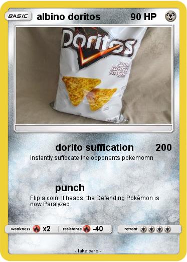 Pokemon albino doritos