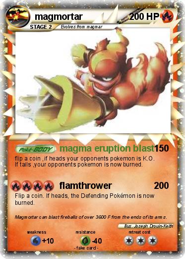 Pokemon magmortar