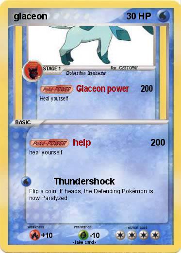 Pokemon glaceon