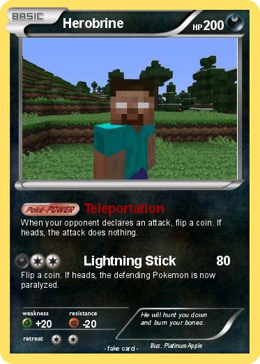 Pokemon Herobrine