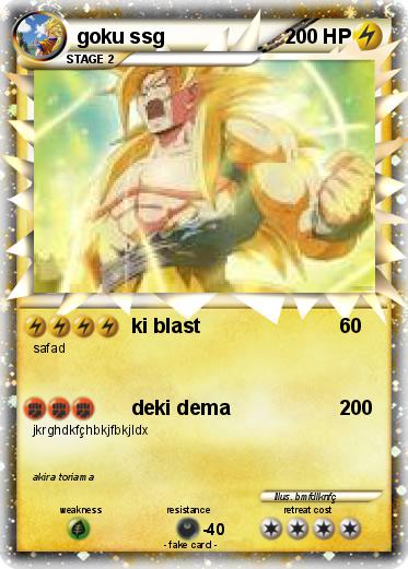 Pokemon goku ssg