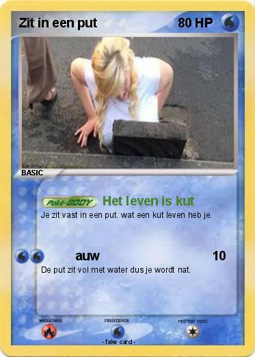 Pokemon Zit in een put