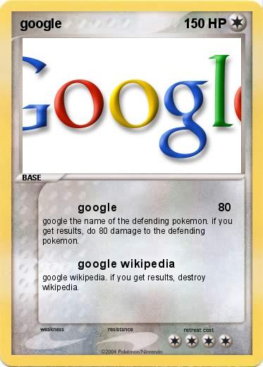Pokemon google