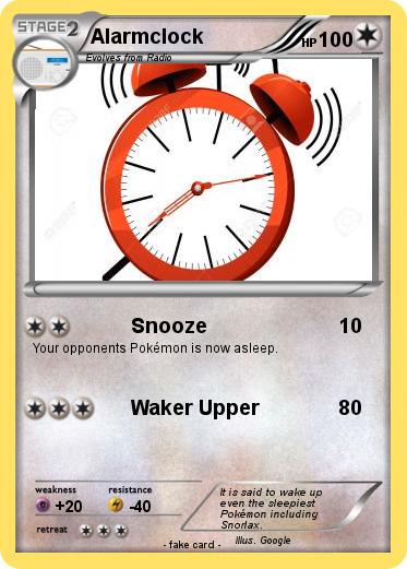 Pokemon Alarmclock