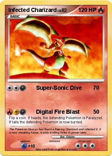 Pokemon Infected Charizard