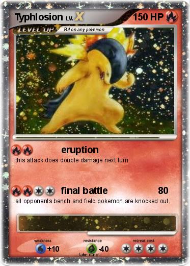 Pokemon Typhlosion