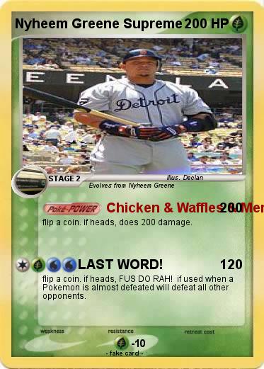 Pokemon Nyheem Greene Supreme