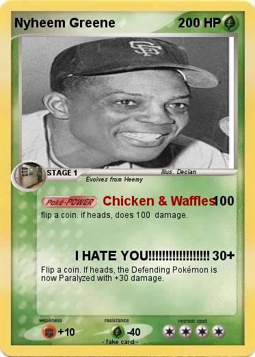 Pokemon Nyheem Greene