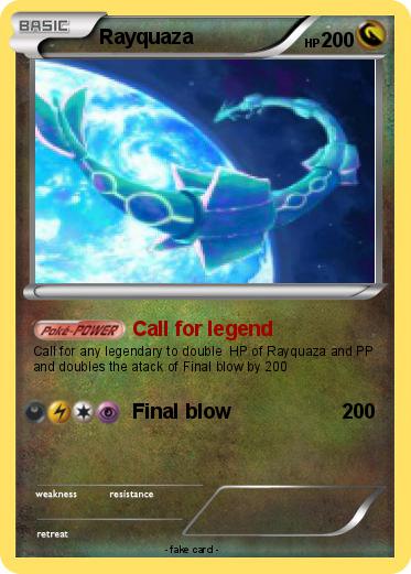 Pokemon Rayquaza