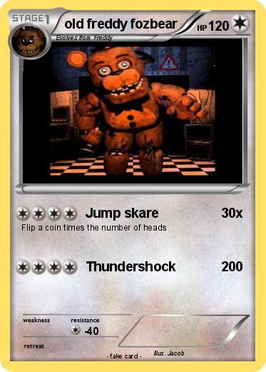 Pokemon old freddy fozbear