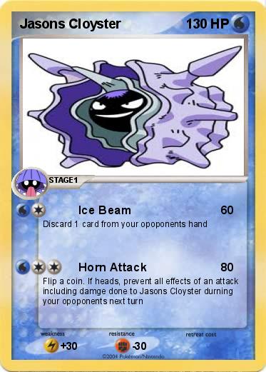 Pokemon Jasons Cloyster