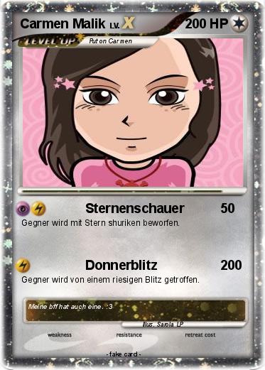 Pokemon Carmen Malik
