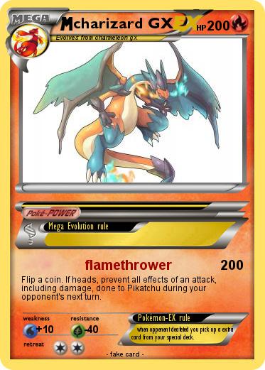 Pokemon charizard GX