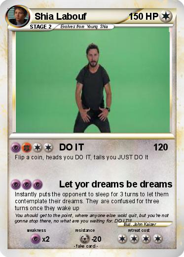 Pokemon Shia Labouf