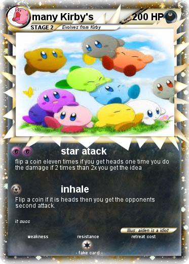 Pokemon many Kirby's