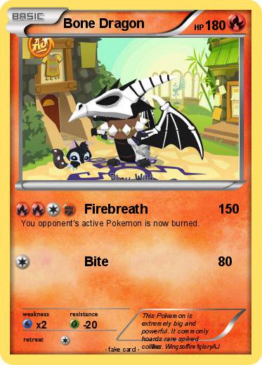 Pokemon Bone Dragon