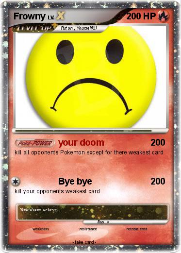 Pokemon Frowny