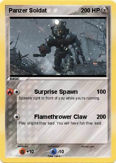 Pokemon Panzer Soldat