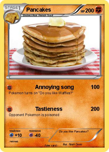 Pokemon Pancakes
