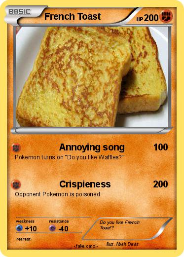 Pokemon French Toast