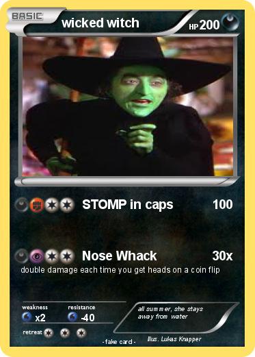 Pokemon wicked witch