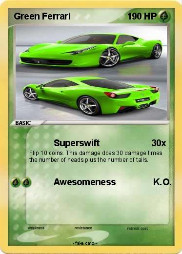 Pokemon Green Ferrari