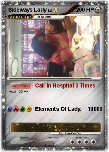 Pokemon Sideways Lady