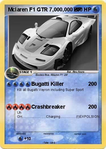 Pokemon Mclaren F1 GTR 7,000,000 HP