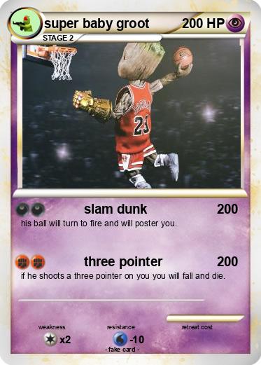 Pokemon super baby groot
