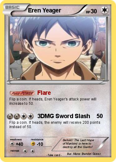 Pokemon Eren Yeager