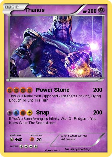 Pokemon Thanos